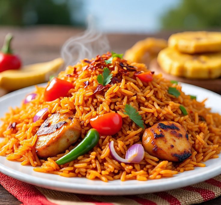 Jollof Rice Tray